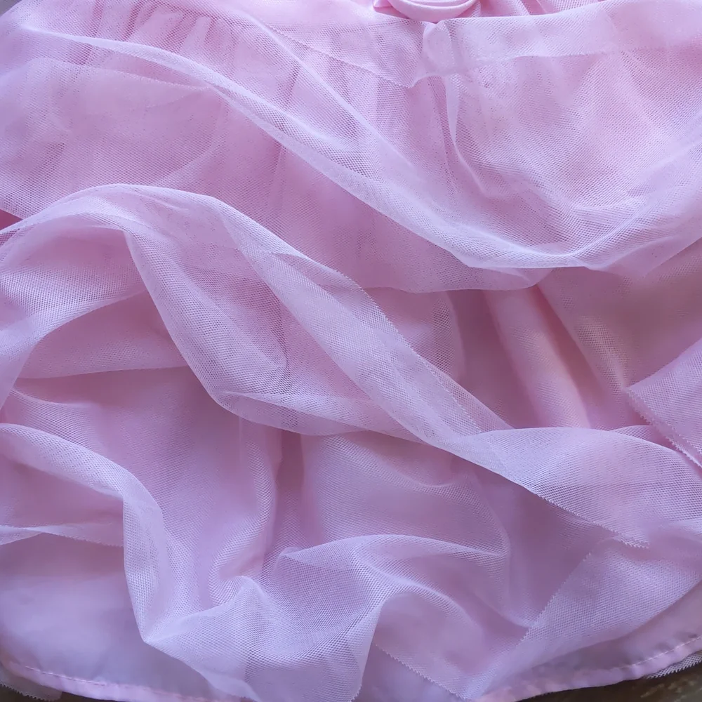 12-18 month Gymboree pink layered tulle lined dress